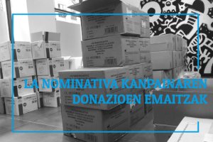 LA NOMINATIVA KANPAINAREN DONAZIOEN EMAITZAK
