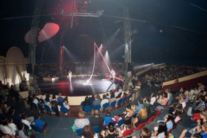 Circo La Fundación San Prudencio evento en Vitoria para las familias del colectivo