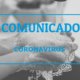 Comunicado Coronavirus