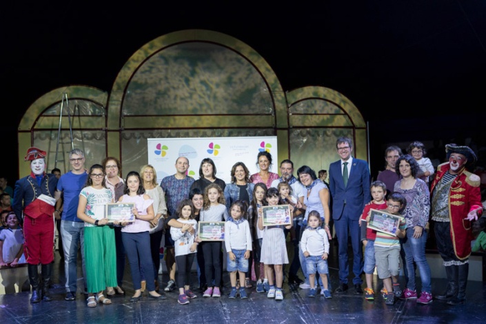 Circo para familias de La Fundación en Vitoria