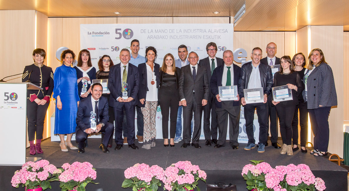 premiados buenas prácticas empresariales 2018 La Fundación San Prudencio