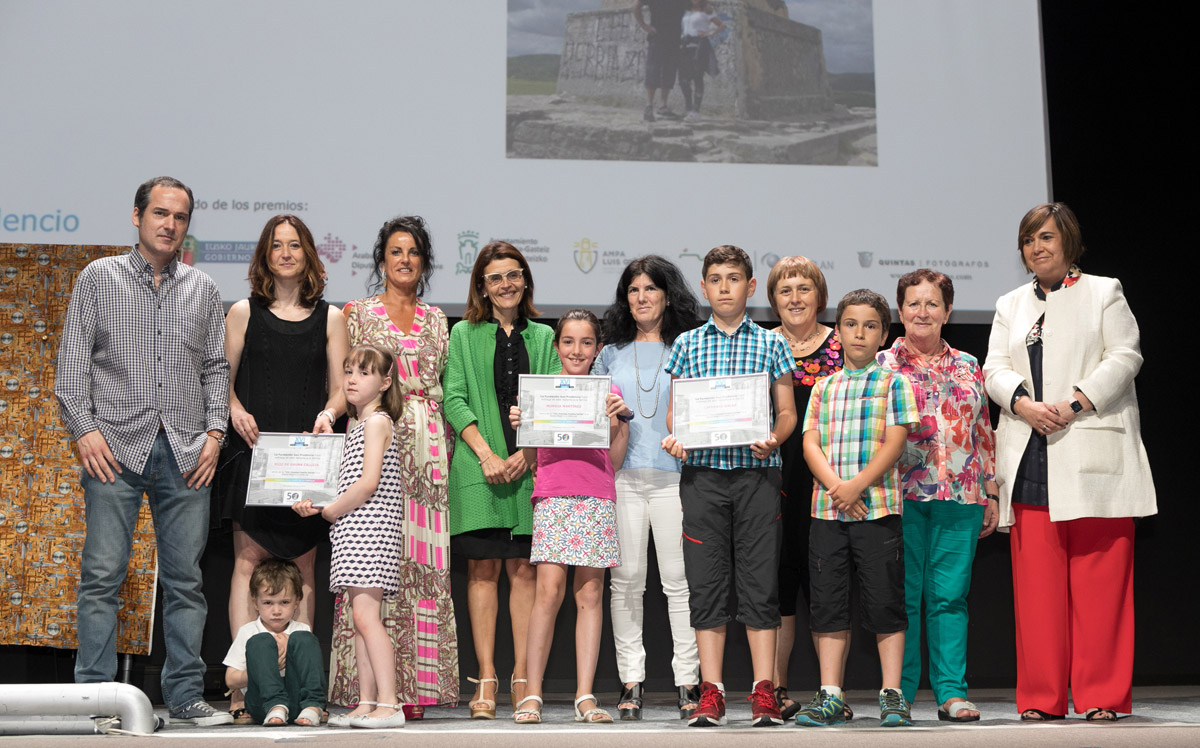 ganadores Premios Familia 2018 evento para familias en Vitoria de La Fundación San Prudencio