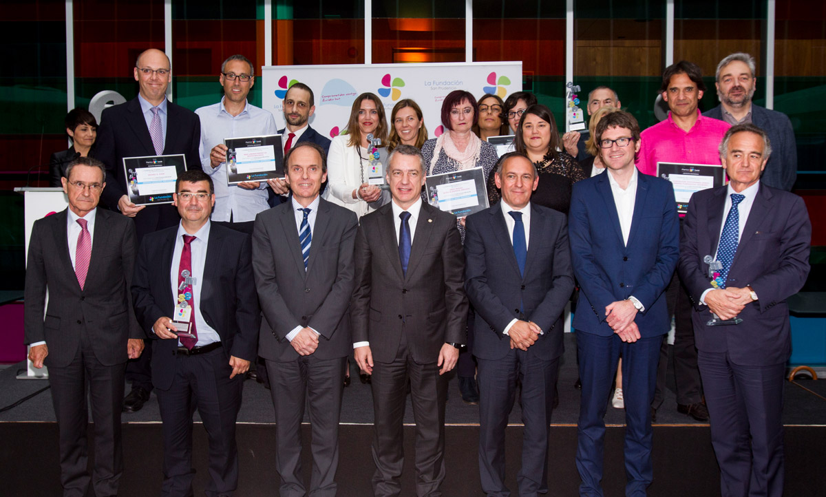 premiados buenas prácticas empresariales 2016 La Fundación San Prudencio