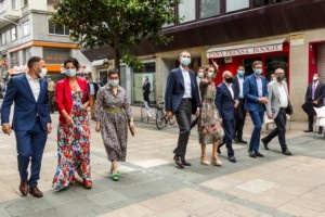 los Reyes en La Fundación Laboral San Prudencio en calle dato