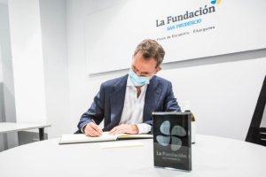 los Reyes en La Fundación San Prudencio - Vitoria-Gasteiz