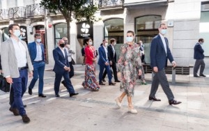 visita de los Reyes a La Fundación San Prudencio - Vitoria