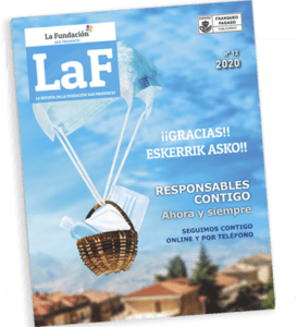 portada revista La Fundación San Prudencio septiembre 2020