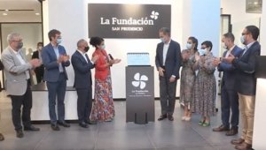 Visita de Sus Majestades los Reyes a La Fundación San Prudencio