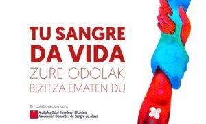 dona sangre con La Fundación San Prudencio