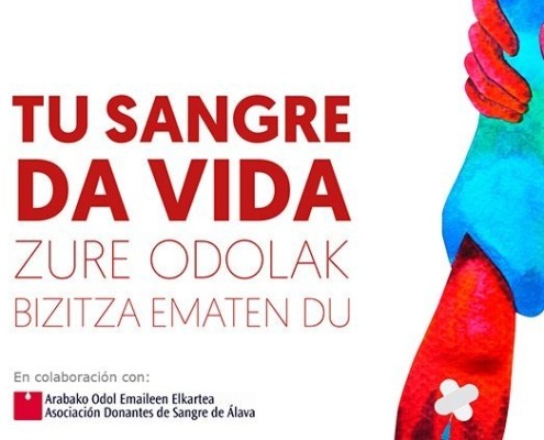 dona sangre con La Fundación San Prudencio