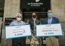 La Fundación San Prudencio-ko Nominativa solidarioen dohaintzak