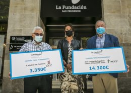 donación Nominativas solidarias de La Fundación San Prudencio 2021