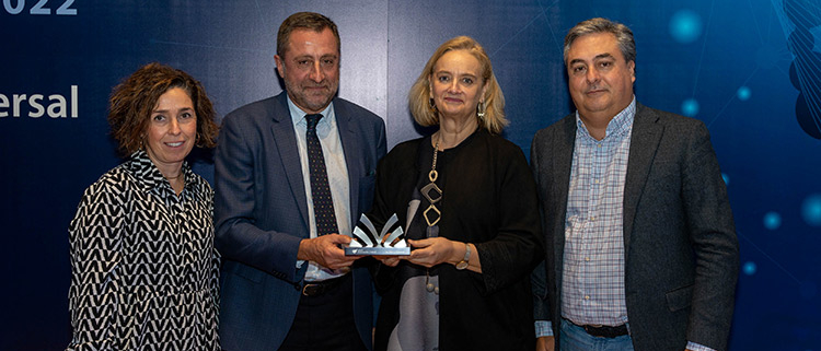 Premio Mutua Universal a La Fundación por PsicoLan programa Tu Salud-Zure Osasuna