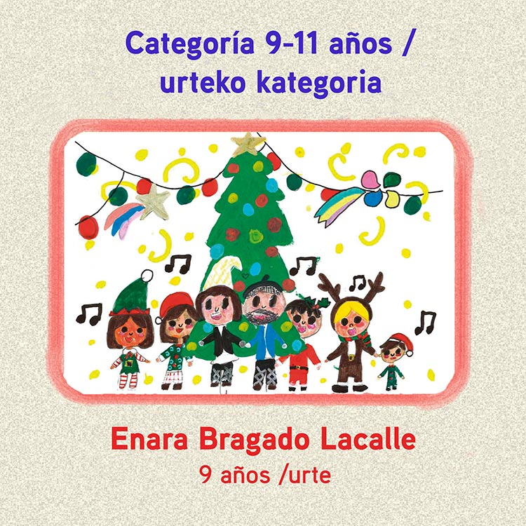 Ganadora-Enara-Bragado-X-Concurso-Postales-Navidad